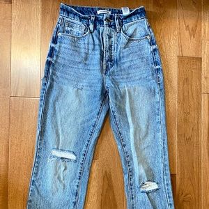 Good American Good Boy Ripped Jeans